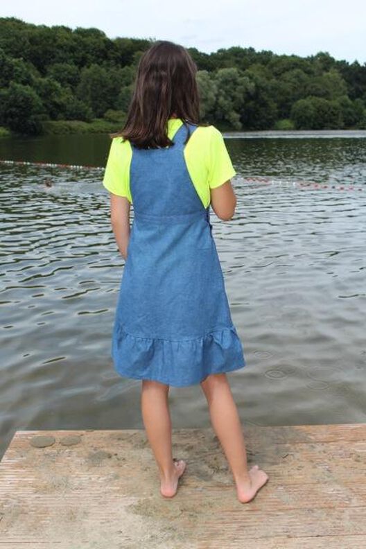 Latzkleid "LYDIA" - Schnittmuster Gr 110-152   image number 6