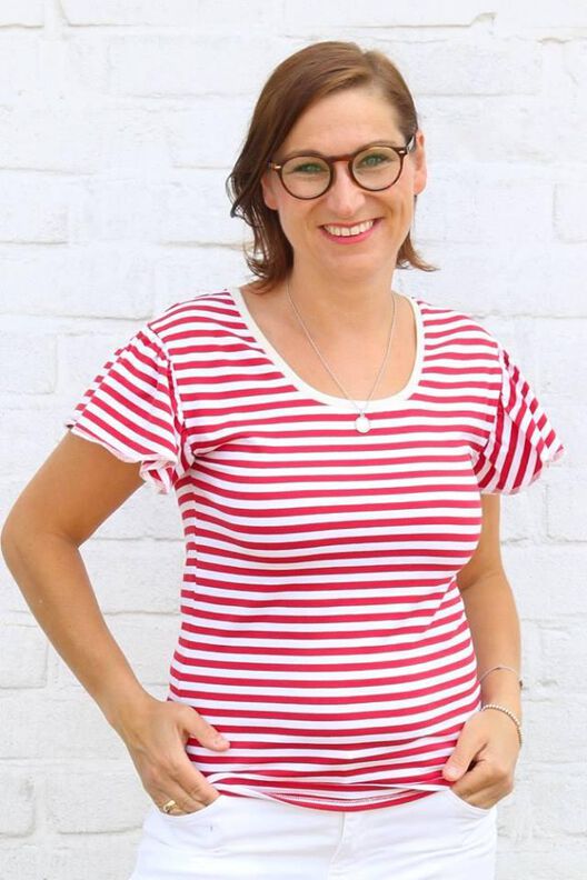 "Fly-Top  Women" Jersey-Shirt / Schnittmuster image number 8