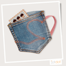 Tassen Untersetzer, schnelles Jeans Upcycling Geschenk nähen thumbnail number 7