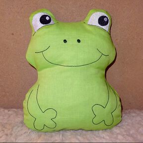 Frosch ITH 15cm bis 24cm Stickdatei 
