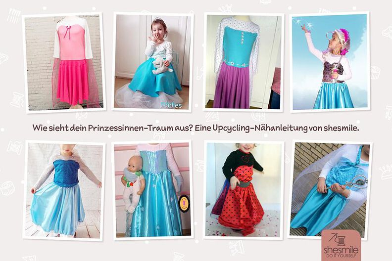 Kostüm "Prinzessin" (Upcycling-Nähanleitung für alle Größen) image number 2