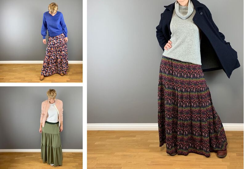 Rock Hollie | Boho Maxirock | 34 bis 50 | A4, A0, Beamer image number 7