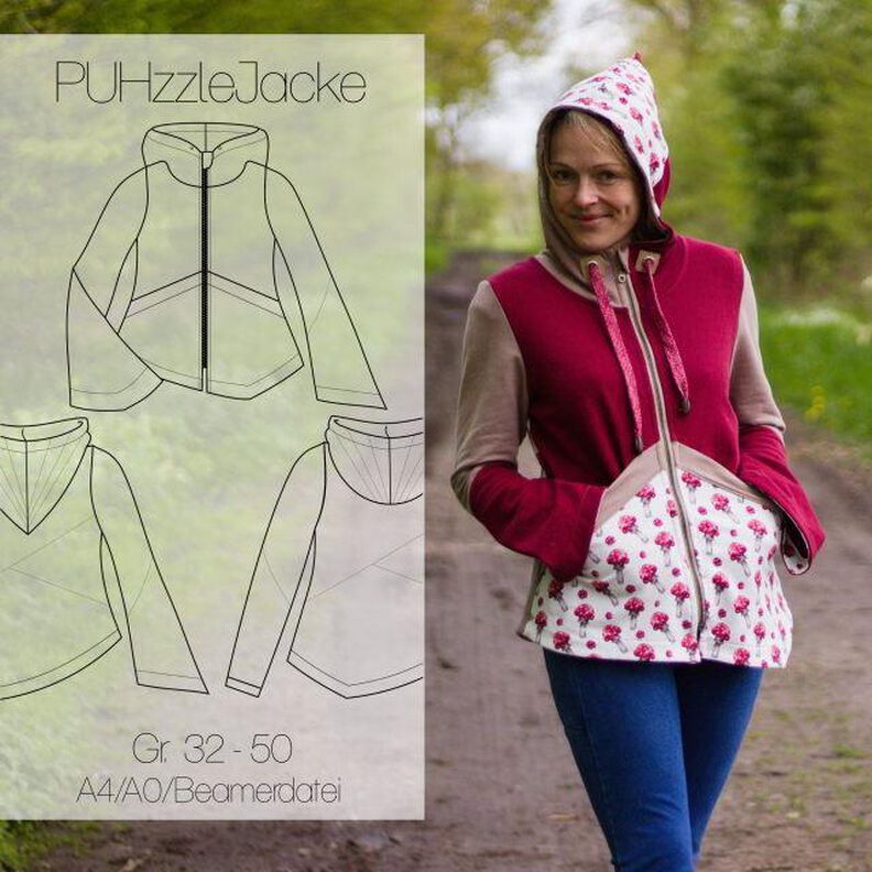 PUHzzleJacke Gr. 32 - 50 image number 1