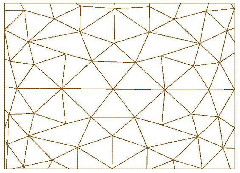 Grafik Design Dreieck voll flächige Stickdatei  image number 4