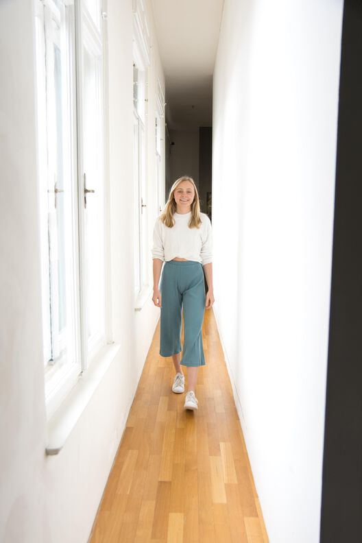 Fließende Hose mit weitem Bein - Schnittmuster - Gr. XS - XL image number 6