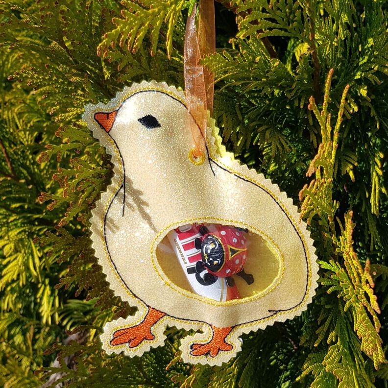 Stickdatei Küken ITH Füllobjekt Wunscherfüller image number 2