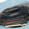 Handtasche in edler  3-D Optik, Umhängetasche aus Jeans thumbnail number 3