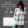 Finas Poncho Schnittmuster & Nähanleitung Damen S - XL thumbnail number 1