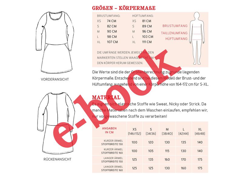 FRAU FANNIE - Sweatkleid mit Taschen XS-XL image number 7