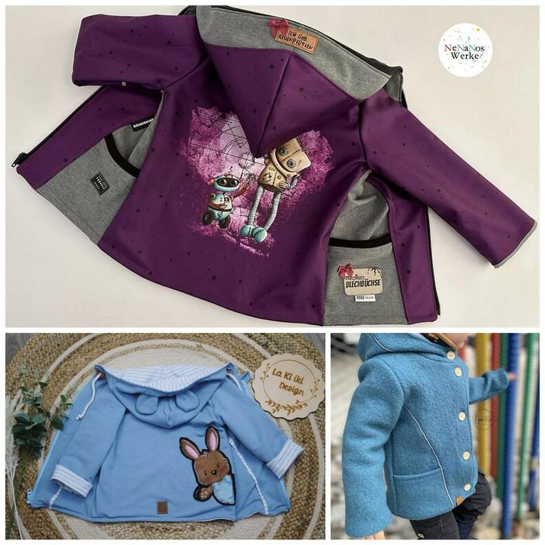 Babyjacke Zuckermäuschen Gr. 62 - 104 inkl. A0  image number 1