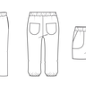 Damen Hose Shorts Schlupfhose CELI ♥ Gr. 34-54 thumbnail number 7