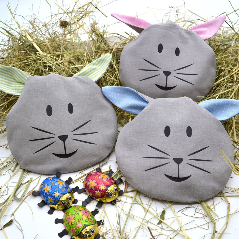 Nähanleitung Ostern Hasenbeutel mit Stickdatei und Plott image number 7