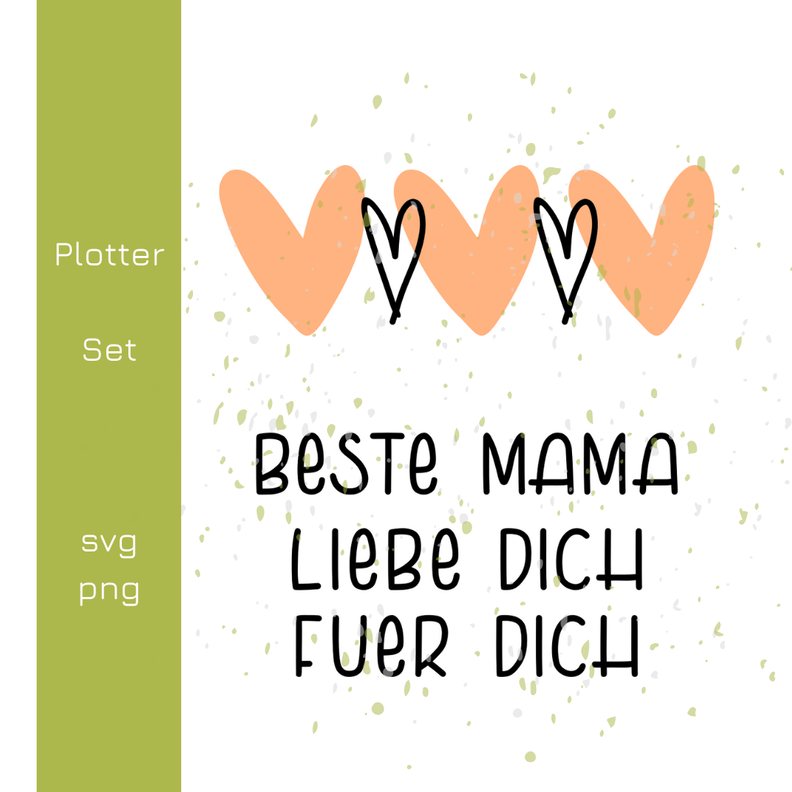 Herzen mit Schrift Plotterdatei | DIY Hunger image number 2