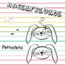 Hasenfreunde Plotterdatei Konturenplott Engelinchen thumbnail number 1