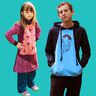 Kinder Hoodie oder Kleid viele Varianten KADO ♥ Gr. 92-164 thumbnail number 1