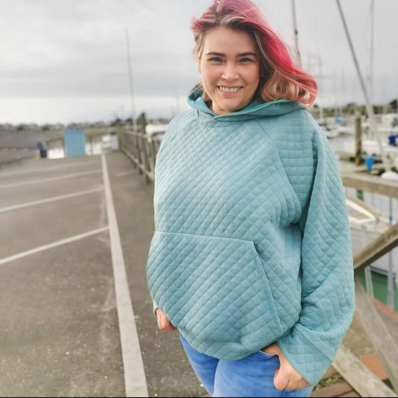 Oversize Raglan Hoodie AVELA (XXS-5XL) Schnittmuster image number 1
