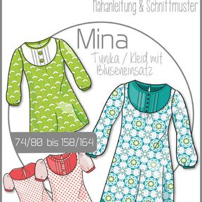 Ebook/N&auml;hanleitung Bluse MINA Gr. 74/80-158/164