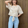 oversized Shirt mit Knoten Knut / PDF Schnittmuster  thumbnail number 3