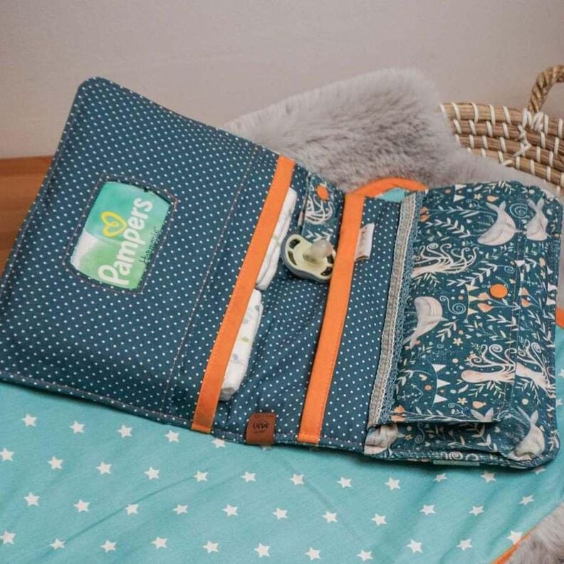 Wickeltasche und Wickelunterlage Mia  Schnittmuster image number 4