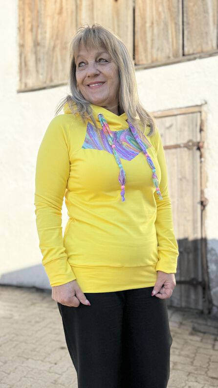 Raglan-Hoodie - *Heart MEE* - Gr.32-56 - A4+A0+Beamer image number 4