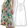 Kleid Sophie | Größen 34-44 | mit illustrierter Nähanleitung thumbnail number 2