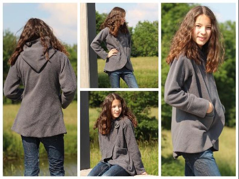 Jacke "Lilia", Schnittmuster und Nähanleitung Gr. 110-152 image number 2