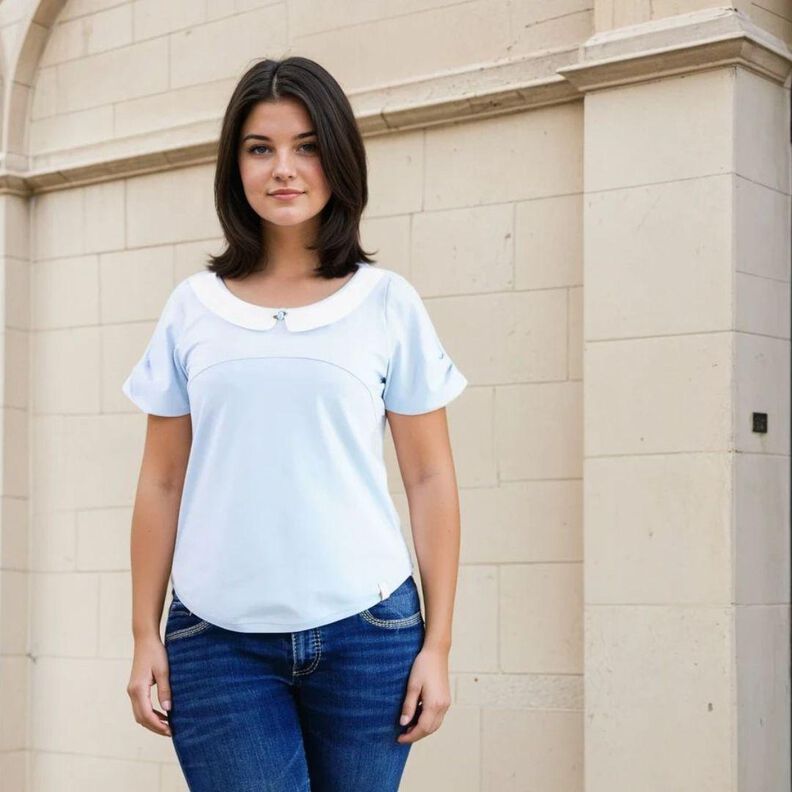Shirt Danielle Gr. 34-54 Schnittmuster image number 10