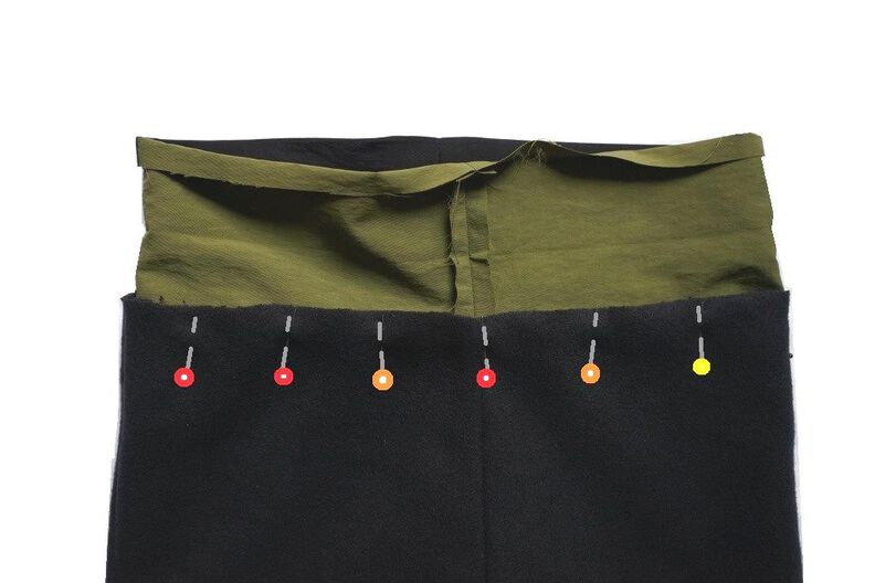 Anleitung und Schnitt Thermohose Bicolor Gr. 80 -140 image number 4