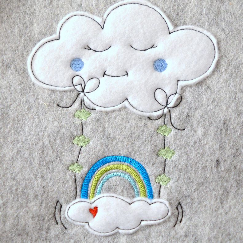 Stickdatei Wolkenschaukel 13x18cm image number 6