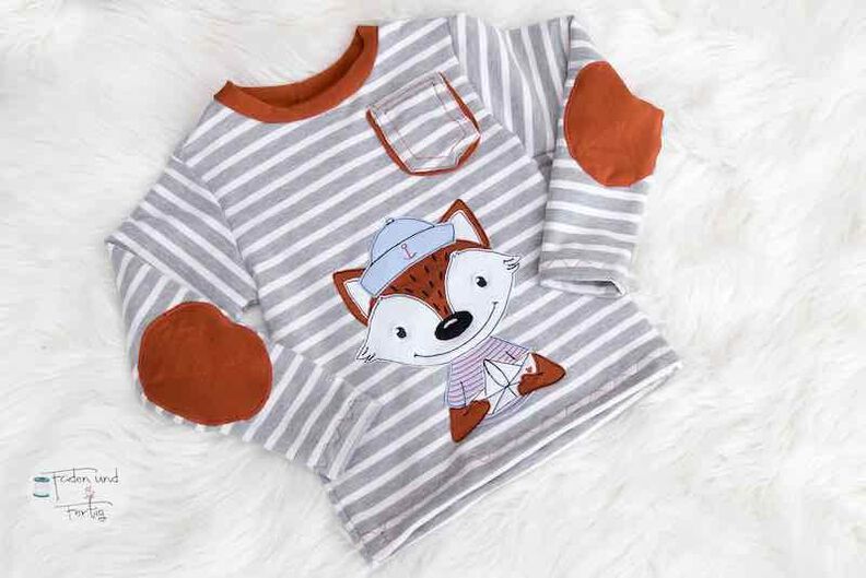 Shirt "MICKY", Nähanleitung und Schnitt Gr. 110 – 152 image number 5