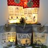 Lichterbeutel 15x22cm Stickdatei Haus Häuser SET ITH  thumbnail number 8