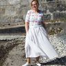 Kleid SUZANA (32-58) Materialmix Schnittmuster thumbnail number 3