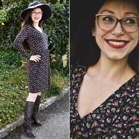 Damen Kleid GAUN Langarm Kurzarm ♥ Gr. XS-XXL