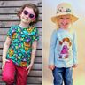 Kinder Shirt Schmal mit Kurz- & Langarm LALU ♥ Gr. 92-164 thumbnail number 6