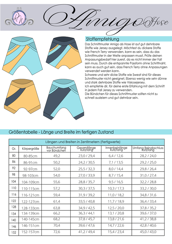 Hose Amigo Gr. 80 bis 152 image number 2