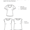 "Fly-Top  Women" Jersey-Shirt / Schnittmuster thumbnail number 3