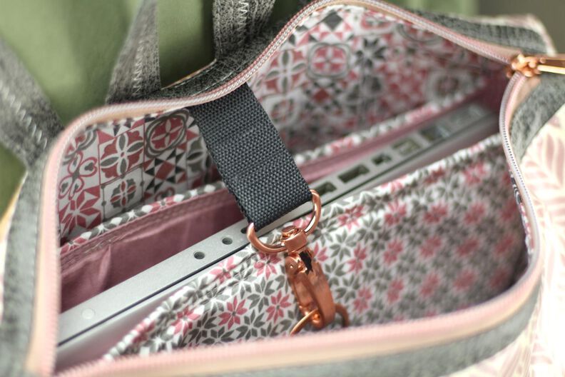Rucksack VARO + Geldbörse Little Ruby image number 10