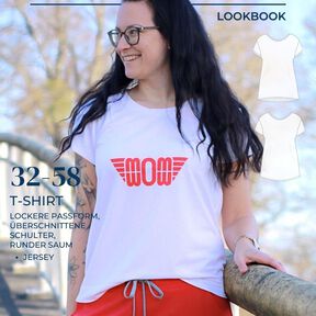 T-Shirt Damen – Schnittmuster Gr. 32-58 – Virginia #142