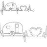 Stickdatei - Camping Liebe 8 Motive Linie Redwork thumbnail number 5