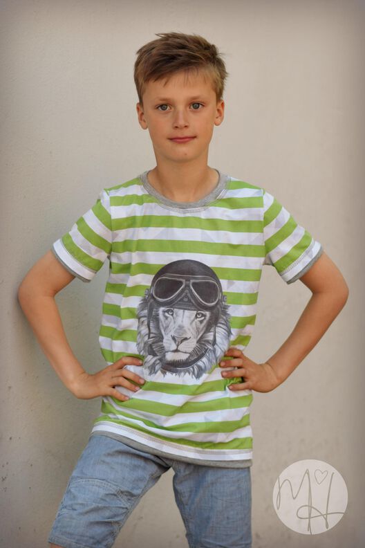 Shirt Teens - Schnittmuster Gr. 134-176 - dein THEO #47 image number 5