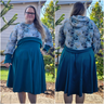 Becky Gr. 32 bis 48 Set aus Crop-Oberteil und Drehkleid thumbnail number 8