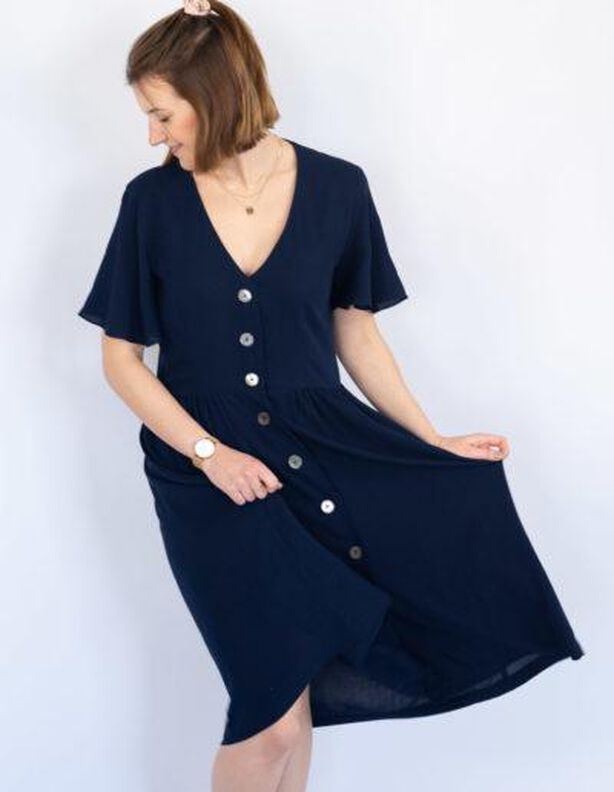 Schnittmuster eBook Kleid/Bluse Paris Gr.32-50 image number 3