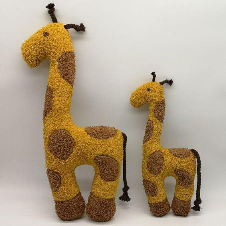 Kuschel-Giraffe,  Giraffe mit Kind aus Frottee image number 2