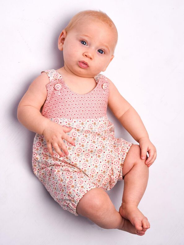 LUNA Baby Overall Schnittmuster für Mädchen + Junge image number 3