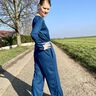 Damen Jumpsuit lange weite Hose RIANG ♥ Gr. 34 - 56 thumbnail number 9