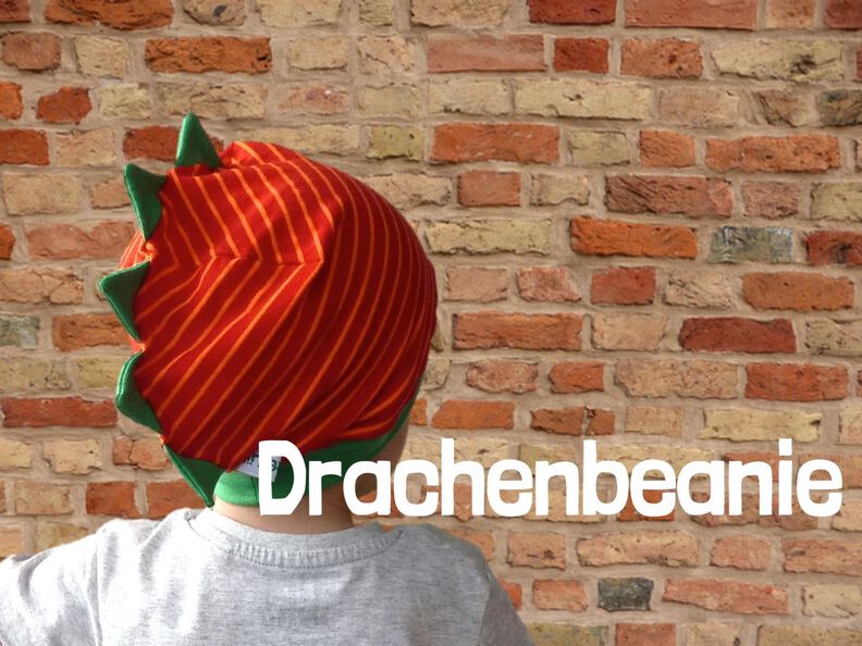 Drachenbeanie | Beanie mit Zacken | Gr. 41 – 60 cm image number 4