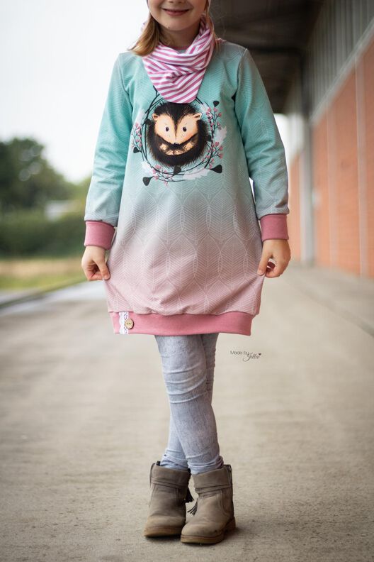 *Kids Basic Hoodie* Longhoodie Hoodie Teilungen image number 6