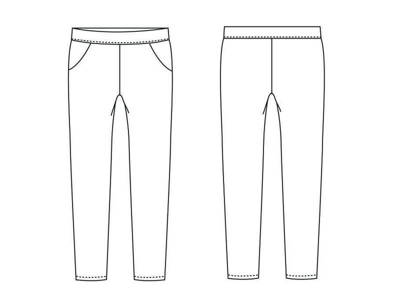 Hose IVY N&auml;hanleitung + Schnitt image number 3