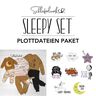 Sleepy Set | Schleiferlwerk | Plottdateien  thumbnail number 1