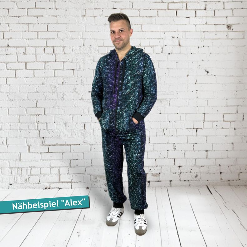 Unisex Jumpsuit Alex Gr. XXS - 3XL, Schnittmuster mit Ebenen image number 3